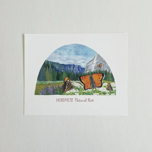 Yosemite Butterfly Print