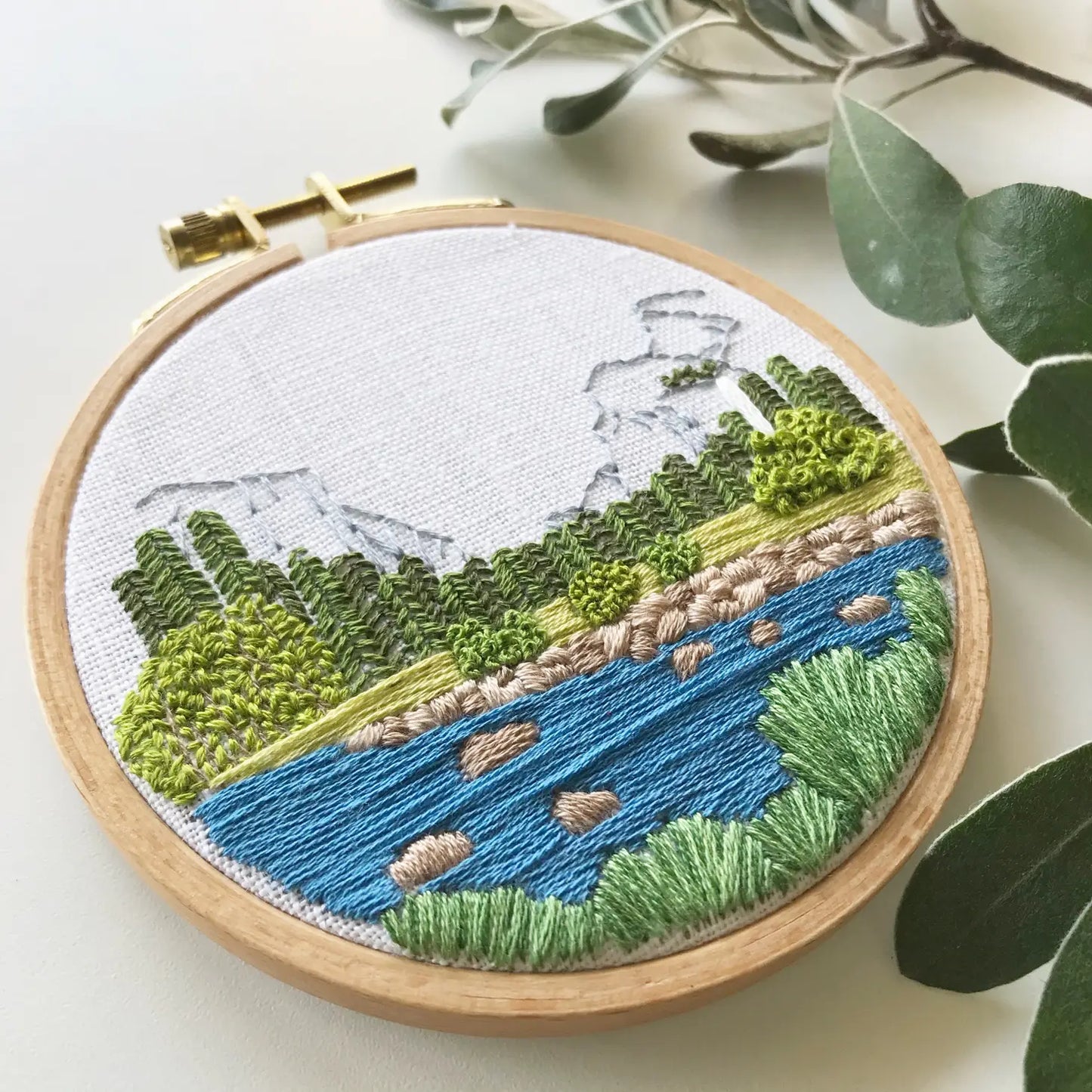 Yosemite DIY Cross Stitch Embroidery Kit