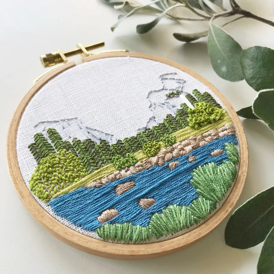 Yosemite DIY Cross Stitch Embroidery Kit